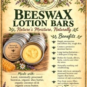 Beeswax Lotion Bar